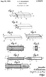 1725075 Eraser holder, Albert F Henderson,
                  1929-08-20, -
