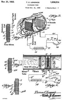 1936514 Discharge
                  tube, Tomas C Lengnick, Philadelphia, PA, app:
                  1928-11-21