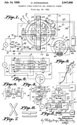 2047609
                      Magnetic field direction and intensity finder,
                      Antranikian Haig, 1936-07-14