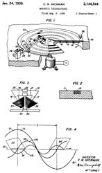 2144844
                              Magnetic telegraphone, Clarence N Hickman,
                              Bell Labs, 1939-01-24