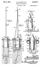 2310017 Emergency transmitter, Hartman B Canon,
                  Joseph L Swallow, Gard Well Co, Wells-Gardner, App:
                  1941-05-05, W.W.II, Pub: 1943-02-02