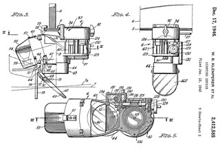 2412585
                              Sighting Device, Wolfgang B Klemperer,
                              Sydney J Goldberg, Douglas Aircraft Co
                              Inc, 1946-12-17