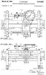2673963 Ultrahigh-frequency measuring apparatus,
                  David Packard, HP, 1954-03-30