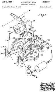 2752684
                              Gyroscopic apparatus, Edward P Bentley,
                              Charles S Draper, Research Corp,
                              1956-07-03