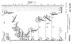 2789503 Mooring
                      device for a submarine mine, James B Glennon,
                      Chester M Van Atta, Joseph D Turlay, App:
                      1942-11-17, TOP SECRET,, Pub: 1957-04-23, -