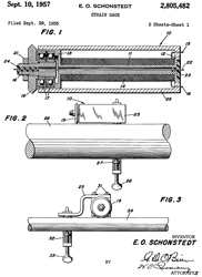 2805482
                              Strain gage, Erick O Schonstedt,
                              1957-09-10