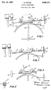 2908174
                        Motion transformer, Max Hetzel, Bulova Watch Co
                        Inc, Filed: Oct 23, 1953, Pub: Oct 13, 1959