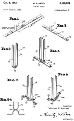3106124
                              Tuning forks, William P Asten, Melpar Inc,
                              Oct 8, 1963