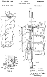 3242740 Water
                      sampler system, Shale J Niskin, 1966-03-29