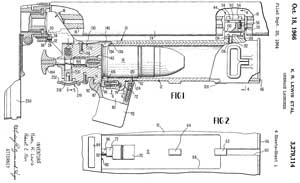 3279114
                          Grenade launcher, Karl R Lewis, Robert E Roy,
                          Colts, 1966-10-18, - XM-148