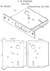 396915 Lock
                        Case, Charles M. Burgess, Russell and Erwin Mfg.
                        Co., Jan 29, 1889