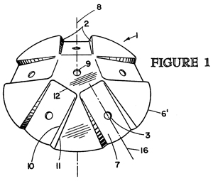 patent 4384801 Fig 1 StarPlate