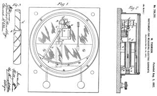 706361
                      Instrument for measuring electric currents