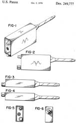 D249777 Radar
                      detector, Donald L. Roettele, William E. Yohpe,
                      Fox Electronics,1978-10-03