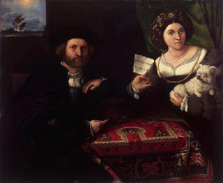 Husband and Wife by Lorenzo Lotto