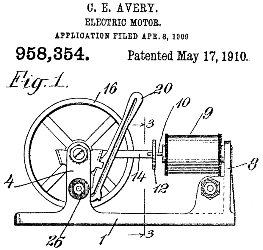 patent 958354 pg1 Fig 1
