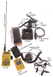 BaoFeng
                      UV-5R and add-ons