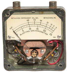 Bethlehem Instrument Co., Inc. Blasting
                      Galvanometer