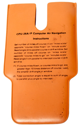 CPU-26A/P
                      Air Navigation Computer, Dead Reckoning