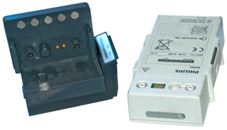 Cadex
                      battery adatper for Philips M3538A Li-Ion battery