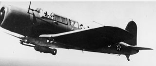 Vought
                              SB2U Vindicator dive bomber