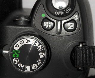 Nikon D60
                Mode Selection Dial