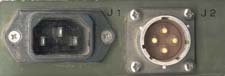 Close Up of Input Connectors