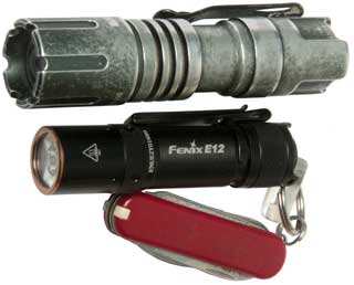 Fenix E12 Version
                  2 Single AA flashlight Pocket Tools