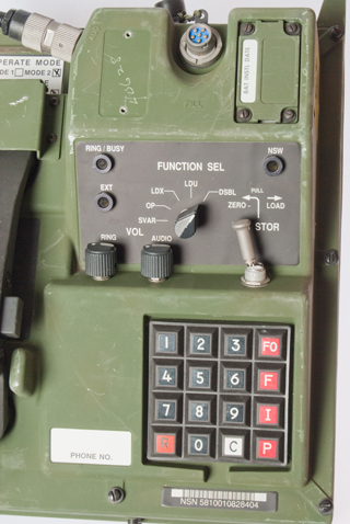 KY-68 Secure
                  Field Phone Control Panel