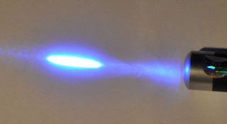 Blue (405 nm) 5 mw laser pen