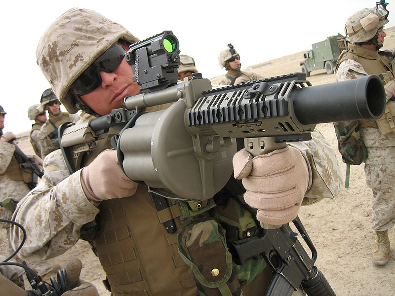 M-32 Multiple Gernade
      Launcher