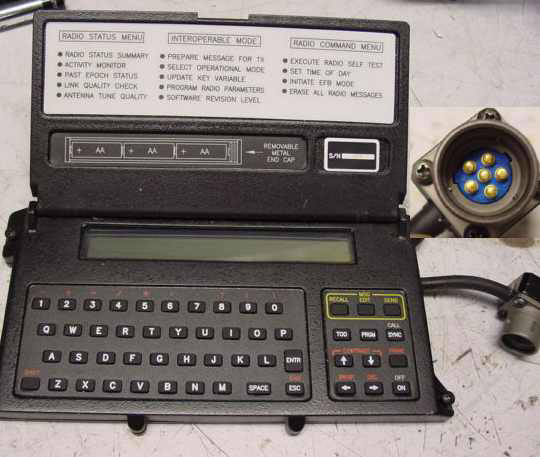 Unknown Motorola Radio control/crypto device