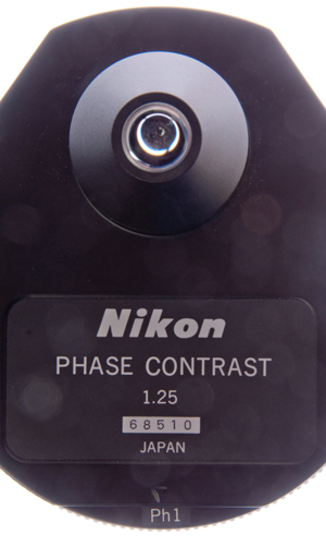 Nikon Phase
                  Contrast 1.25 Condenser