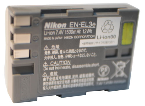 Nikon
                Factory En-EL3e 1500 mAh battery