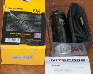 Nitecore EA4
                    Flashlight