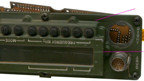 PRC-104A
                  Cracked Front Panel (2 places)