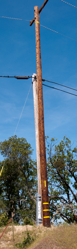 at&t pole
                      not maintained