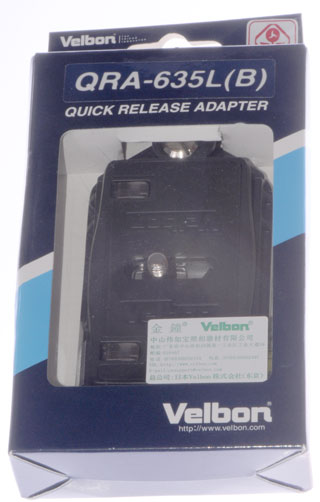 Veibon QRA-635L
                Quick Release Adapter (Plate & Platform)