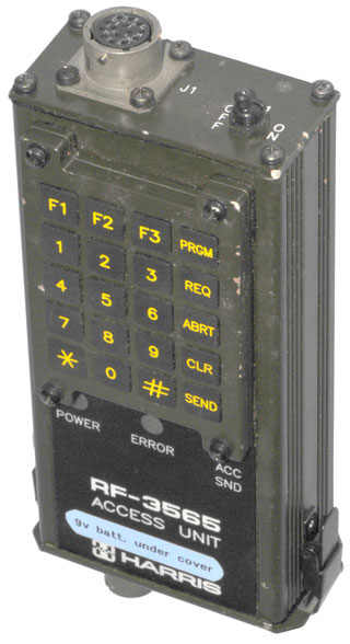 RF-3565 Access Unit Transceiver Interface Connector
                J1 BT02E12-14S