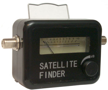 Sat Finder
        Satellite Signal Strength Analog Meter