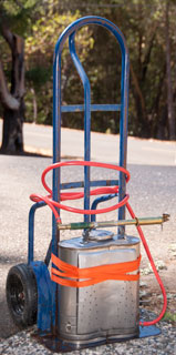 Smith
                  Indian - Fedco Fire Pump + Hand Truck