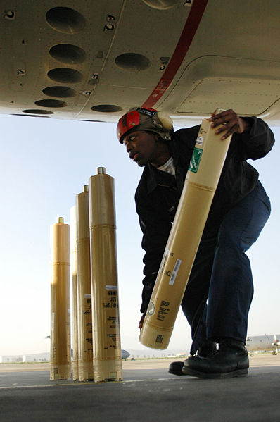 P#C Orion External Sonobuoys being installed