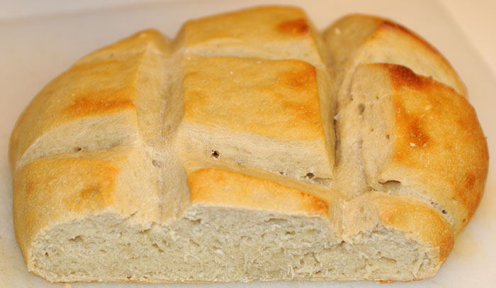Sliced Sourdough bread