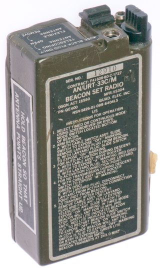 URT-33 Beacon
                    Radio set (Ejection Seat)