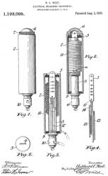 1193095
                      Electrical Measuring Instrument, Hubbard C. West,
                      1916-08-01 - solenoid moves for DC voltages up to
                      30V.