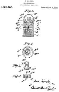 1321455 Percussion Fuse, Nov 11, 1919