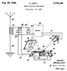 1774146 Radio station indicator, Lesti Arnold,
                  1930-08-26, - vibrating armature tunes capacitor and
                  moves mirror