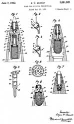 1861521 Fuse for rotating projectiles, Brandt
                  Edgar William, 1932-06-07 Mortar