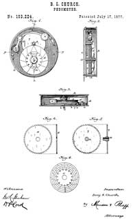 Pedometer, B.S.
                      Church, 1877-07-17, 235/105