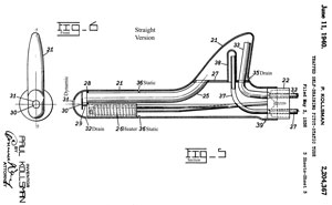 2204367
                              Trapped self-draining pitot-static tube,
                              Kollsman Paul, 1940-06-11